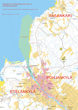 Pohjankyl�n kalastusalue, Klikkaa kartta isommaksi!